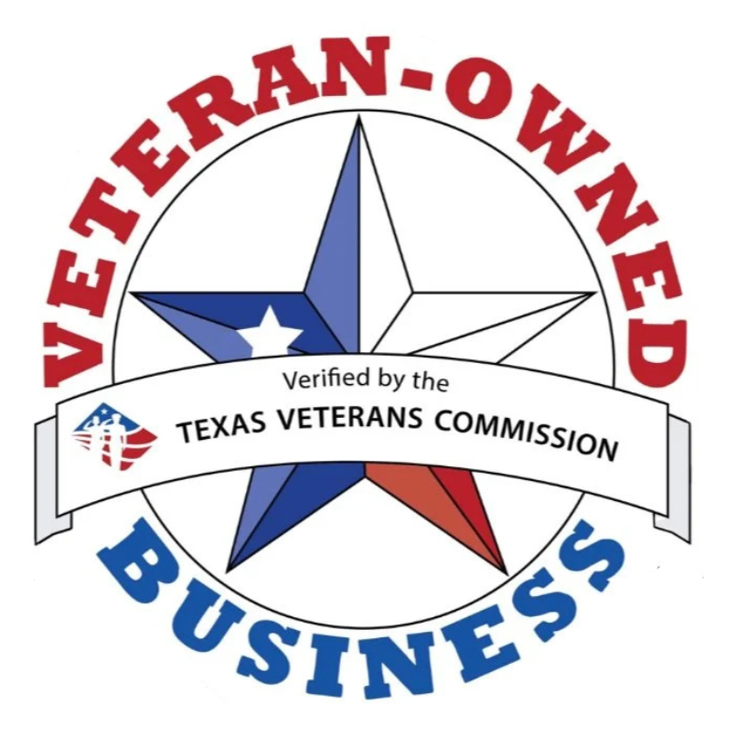 Veteran-Owned Business verified by the Texas Veterans Commission